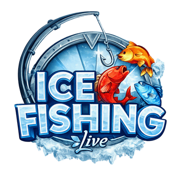 Ice Fishing téli horgászat témájú nyerőgép bónusz körökkel és jeges nyerési lehetőségekkel